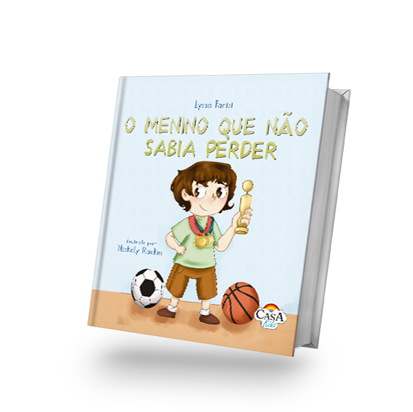 Livro O Menino que Não Sabia Perder
